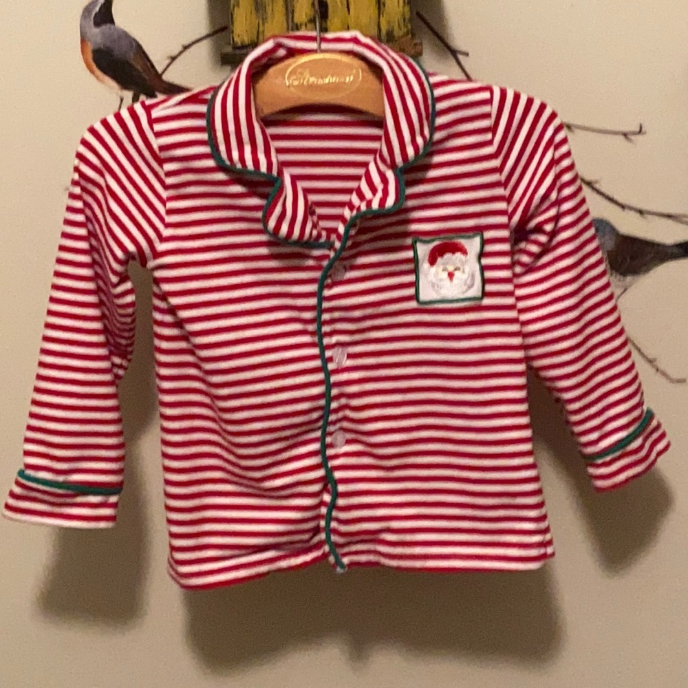 Santa Pajama Top 2